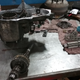 Exploded view transfer case. It actually looked pretty darn nice in there, considering I don’t think it’s been off the jeep in 26 years. Had to play hydraulic press games to get all the bearing squared away, but it eventually fell in line.